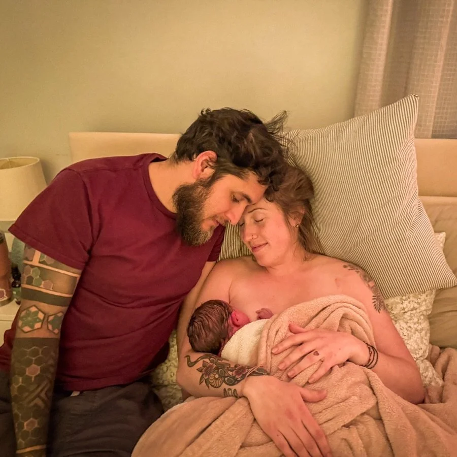 💞Talia Marie💞
Our baby girl made her arrival Thursday evening, with the help of our wonderful birth team🩷 It was such a blessing to have you all there, surrounding the birth space with such love &amp; care
@heavenshelpinghandsdoula 
@homebirthchat