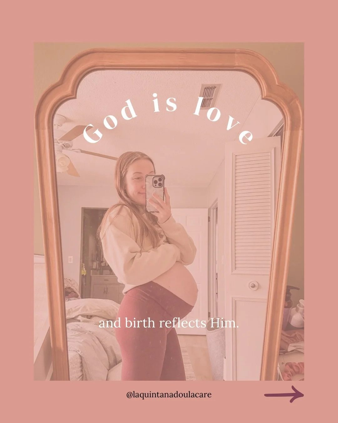 Whoever does not love does not know God, because God is love. 1 John 4:8 🤍

And nowhere do I see that more clearly than in birth.
Love that creates.
Love that sacrifices.
Love that supports.
Love that brings forth life.

Birth is not just physical.
