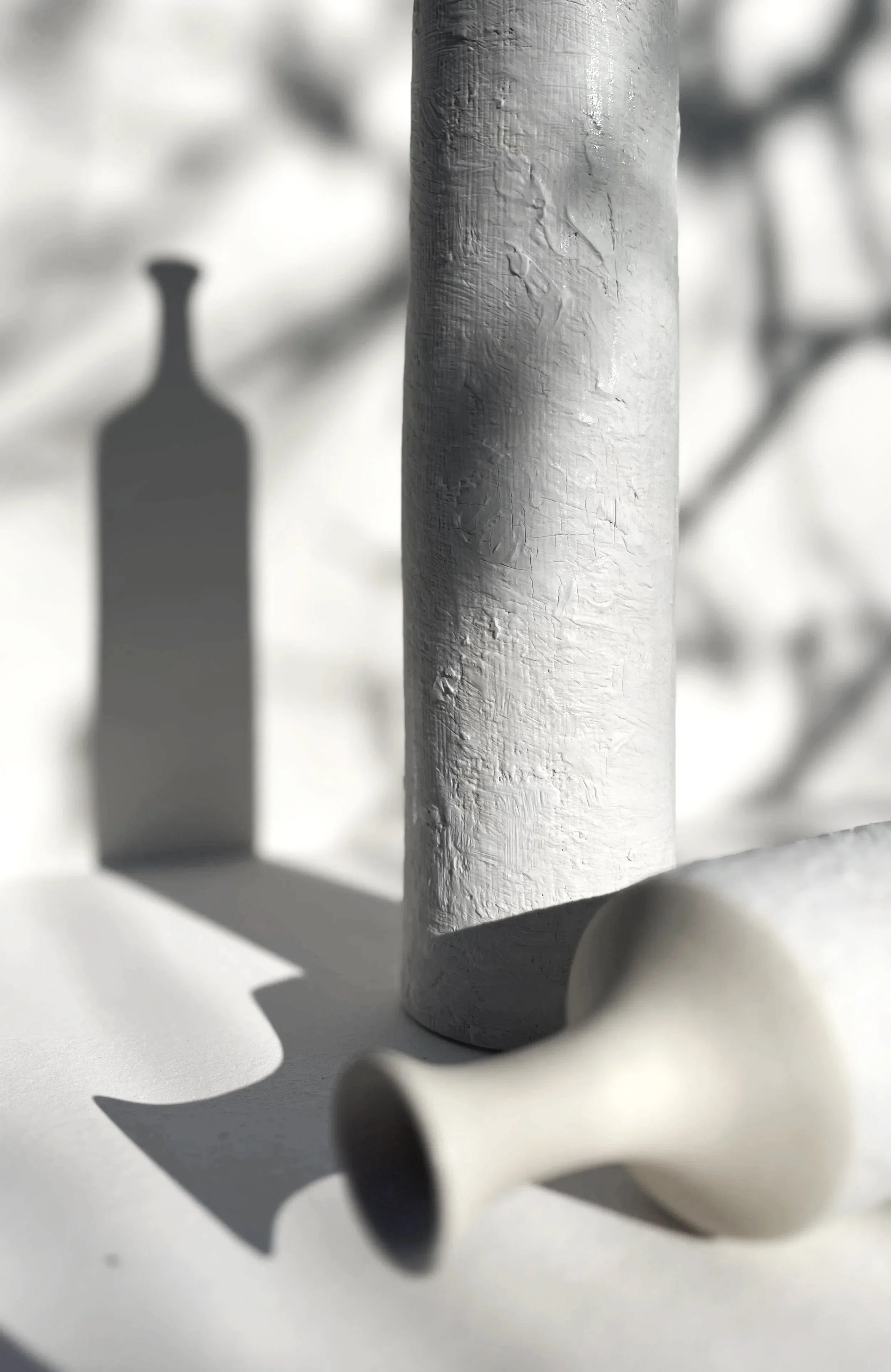 AURELIE CALLIGARIS CERAMIQUES SCULPTURE MINIMALISTE BRUTE GRES ET PORCELAINE