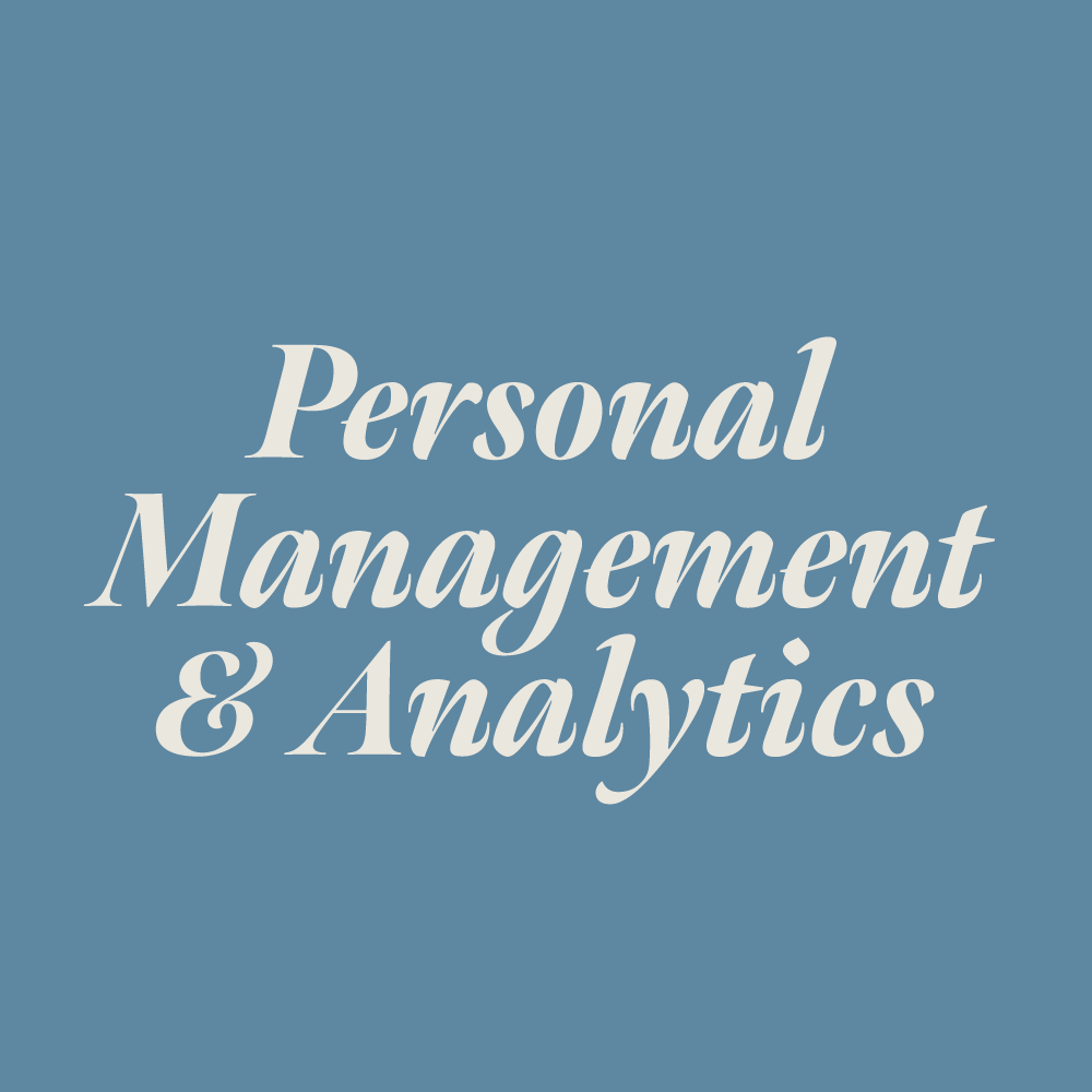 Personal Management & Analytics 