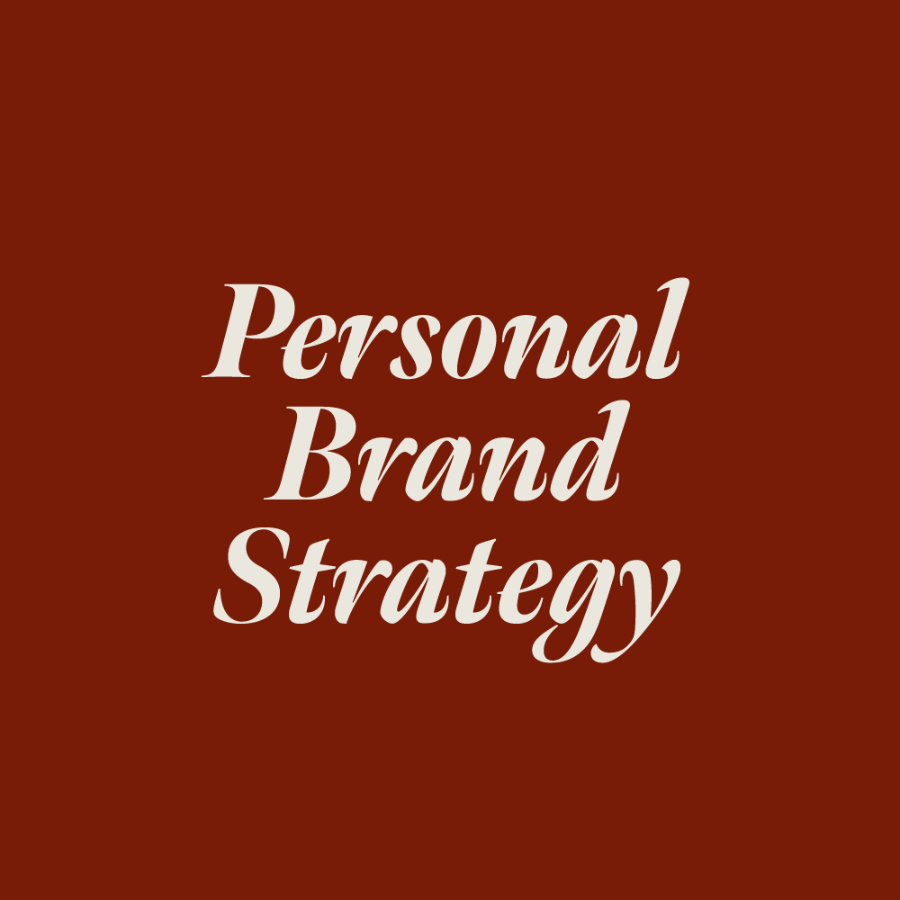 Personal Brand Strategy