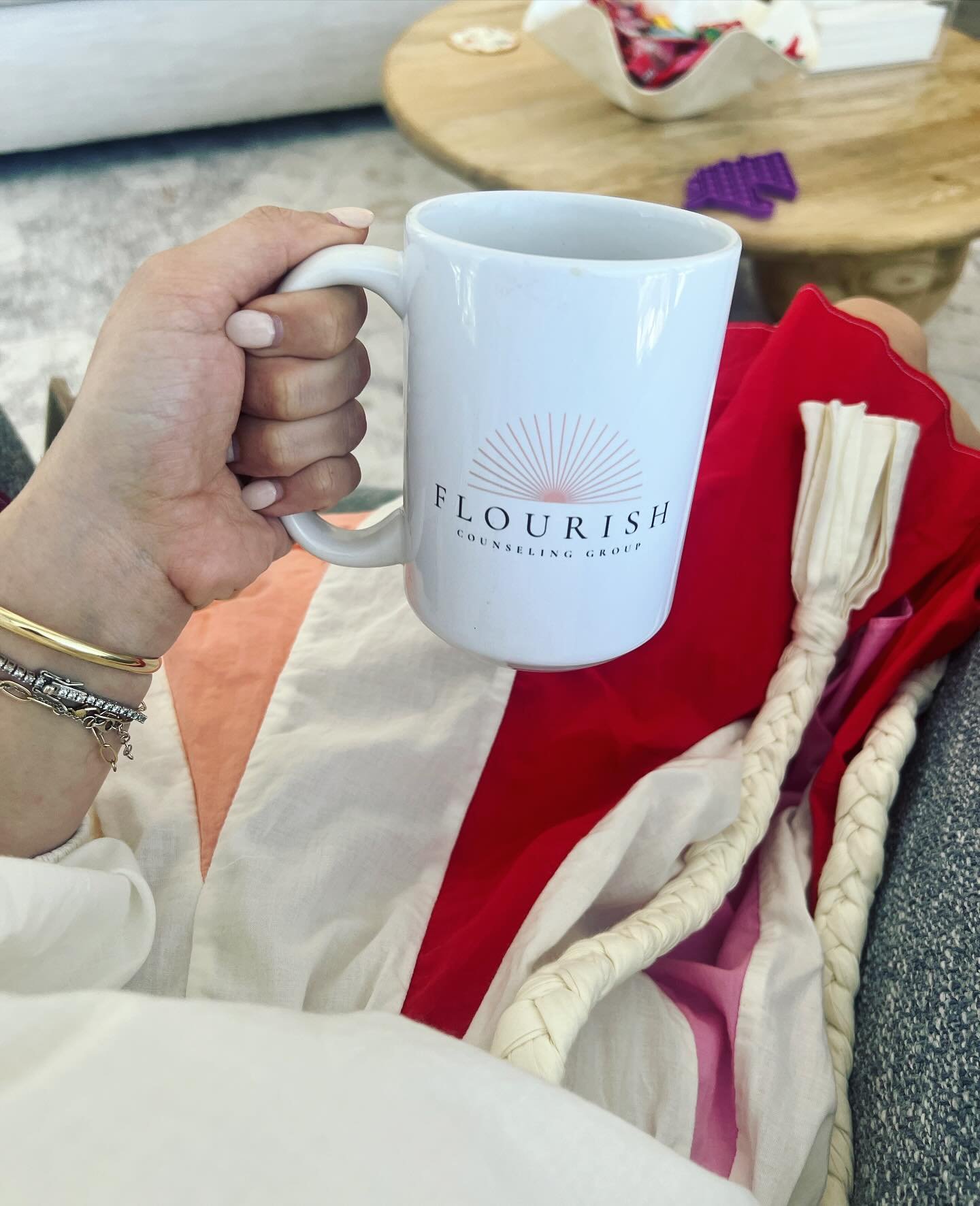 Was going to post something exciting about Mondays being the start to a new week&hellip; then I realized it&rsquo;s Tuesday 🤣🤣🤣 give yourself some grace! Enjoying my new Flourish Counseling Center mug!☕️☕️☕️☕️#mentalhealth #atlantatherapist #monda