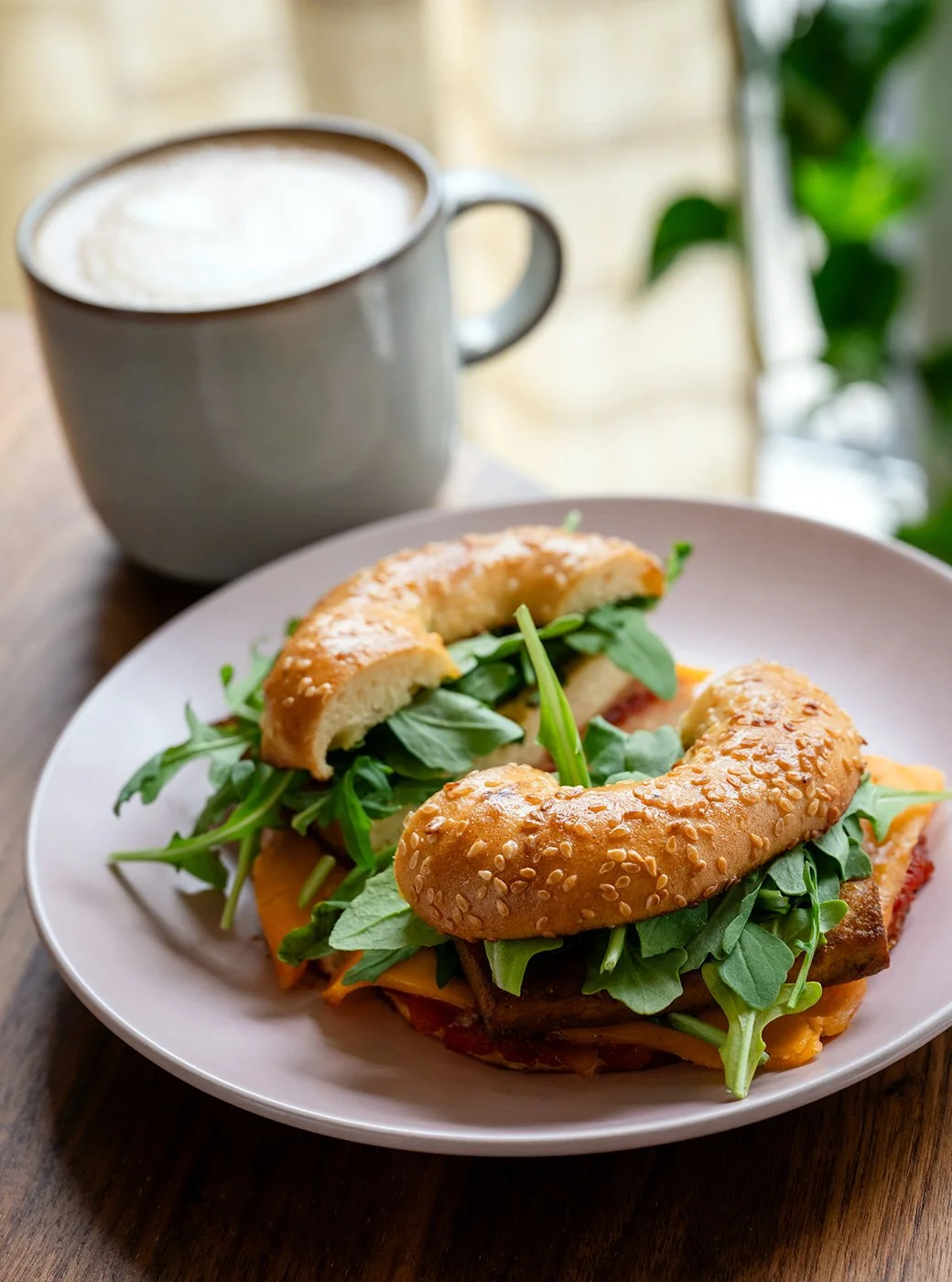 vegan bagel