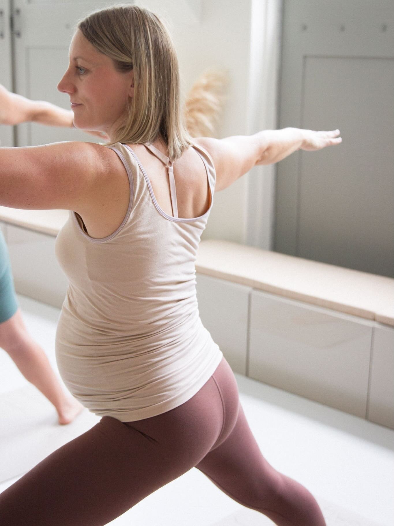 Prenatal Yoga is on tonight from 6-7 pm! Come warm up with some movement and stretching. Sign-up at the link in our bio :)