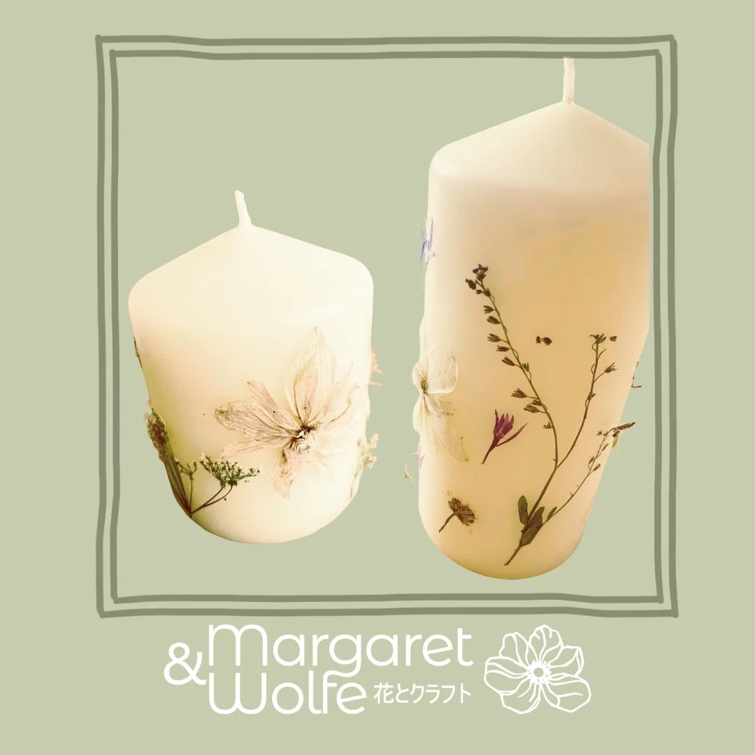 π« Handmade Flower Candles π«
Our handmade candles are adorned with locally and organically grown flowers, bringing natural beauty and warmth into your home. The Christmas edition will be arriving shortly — perfect for thoughtful, sustainable g