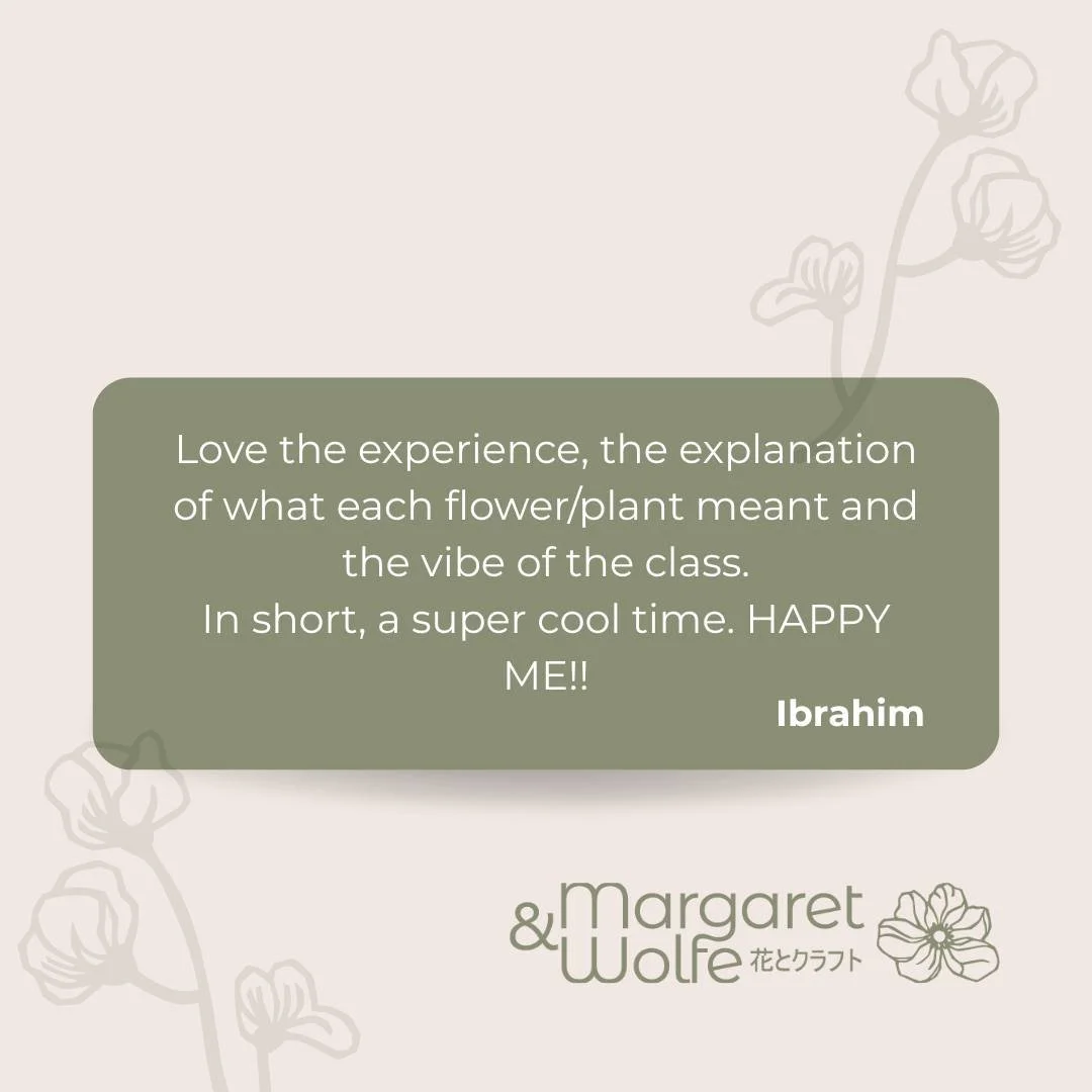 Lovely feedback from our Japanese Shimekazari Workshop at @sugarcanestudio

Thank you for such a gorgeous evening!

Happy festive times &amp; new year to you all.
謹賀新年🎍