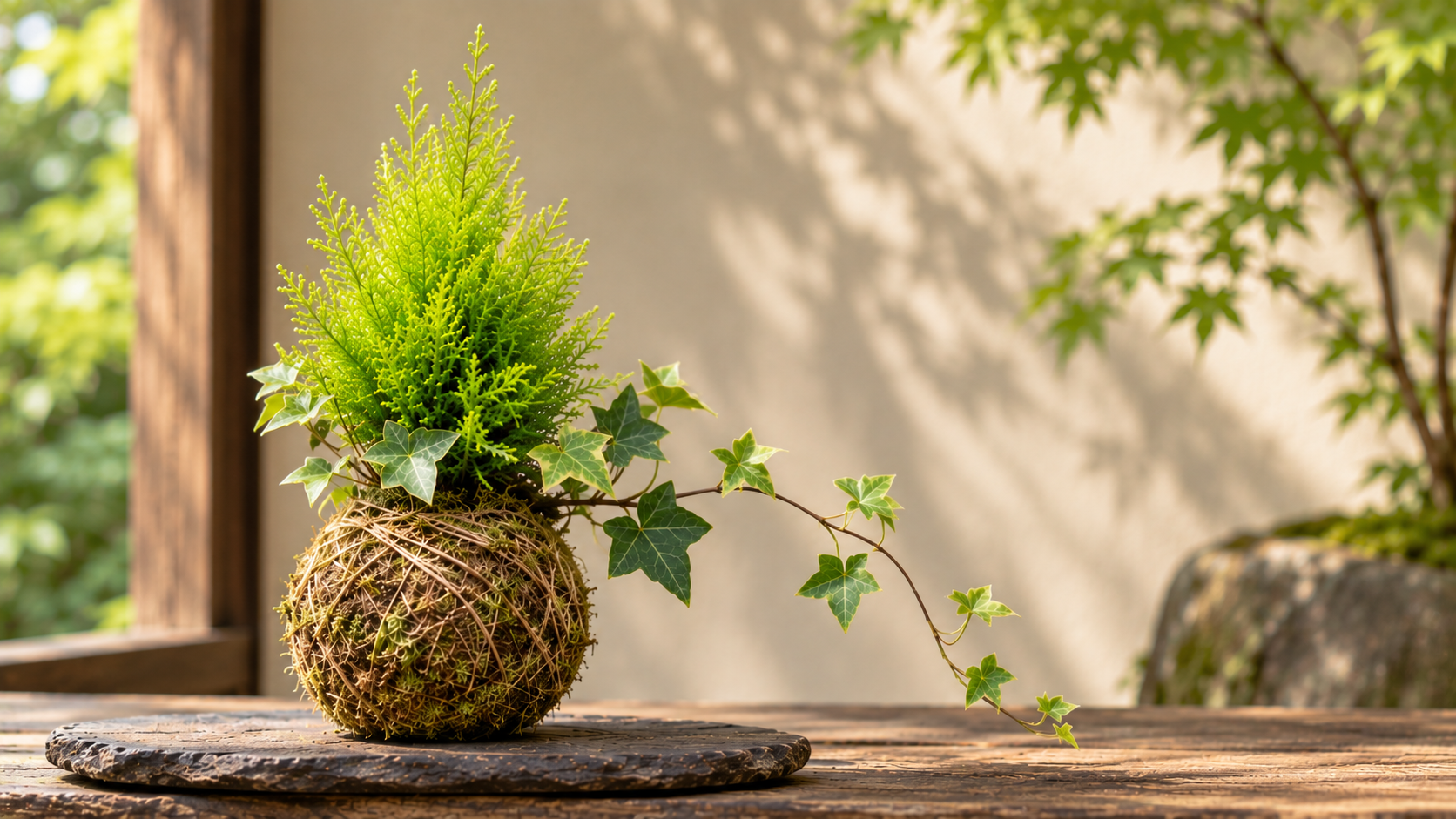 Japanese Kokedama Experience: Create a Living Woodland Sculpture at Westonbirt Learning Centre - Friday 20 November 10:30am-12:00pm