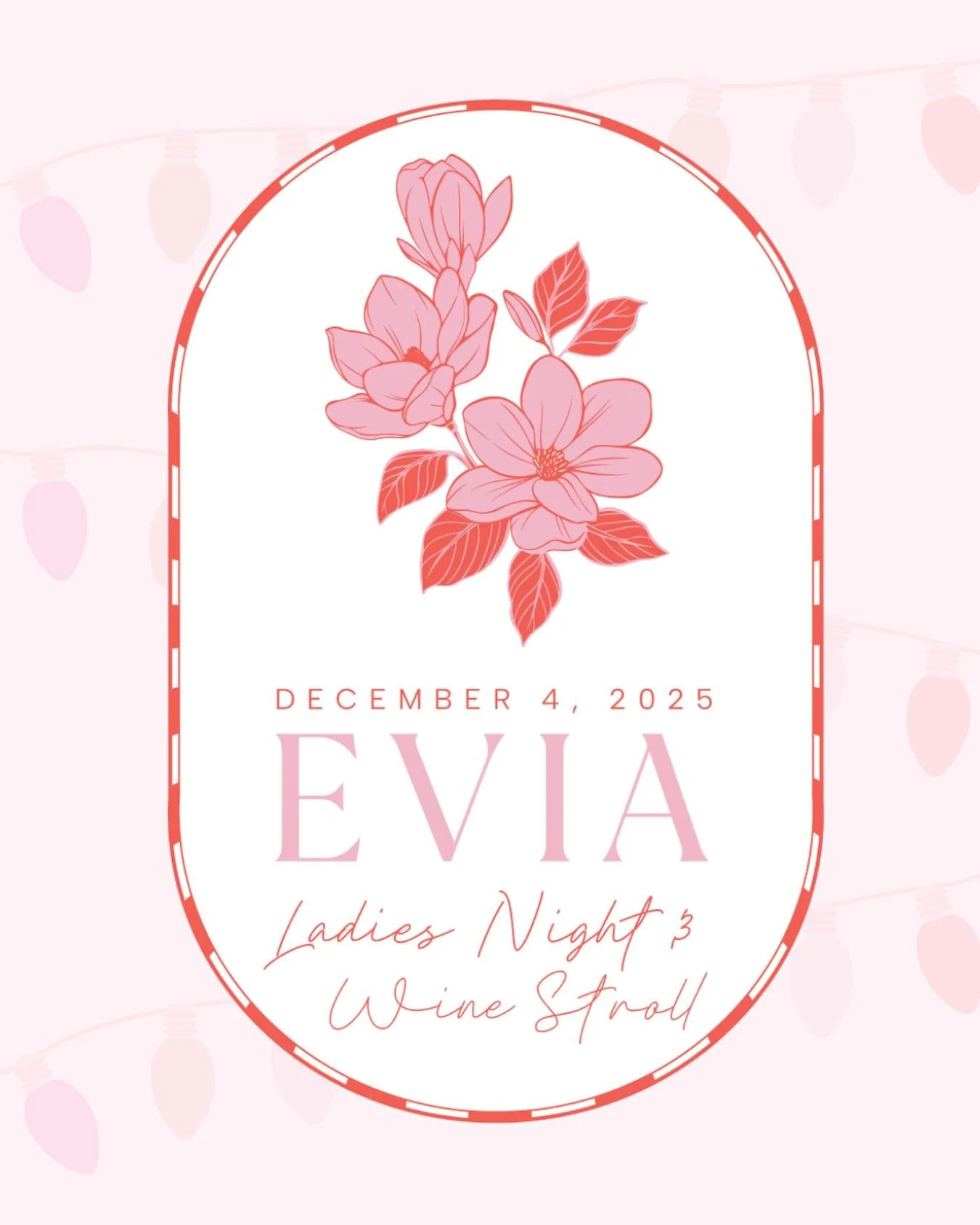 Ladies Night is Returning to Evia! 
&nbsp;
Mark your calendars for December 4th from 5&ndash;8 PM and gather your favorite ladies (and your fella!) for an evening filled with laughter, shopping, and holiday cheer in the heart of Evia. It&rsquo;s the 