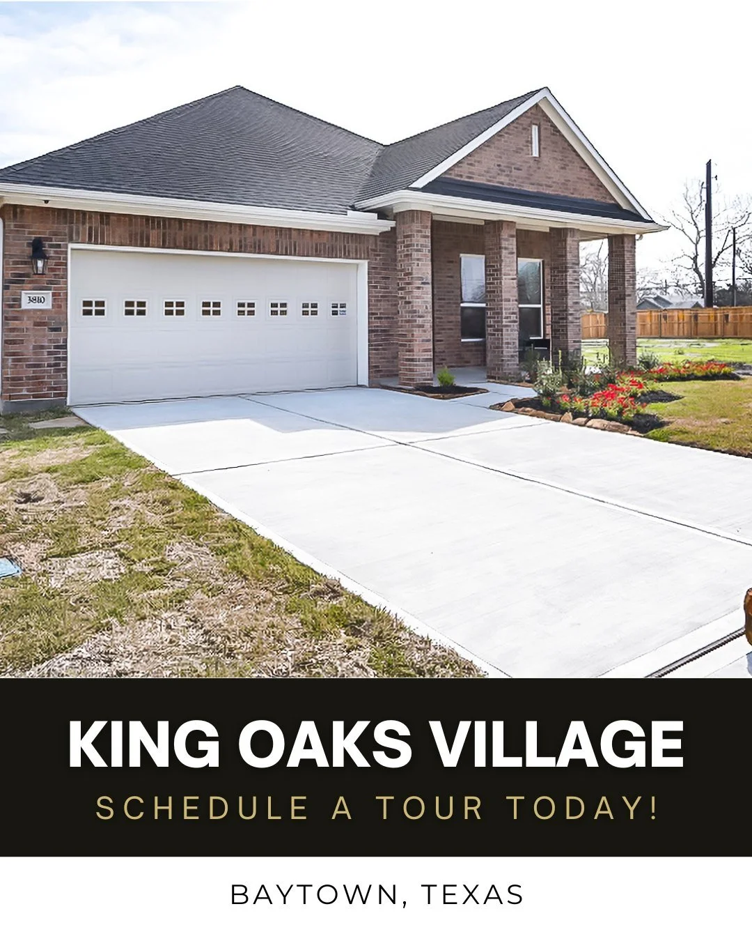 Thinking about moving to Baytown, Texas, but not sure where to look? Sullivan Brothers Builders' King Oaks Village has available homes waiting for you. Get in touch with us today to schedule a tour!

Contact our sales agent, Sam!
📞 (713) 823-5842
📧