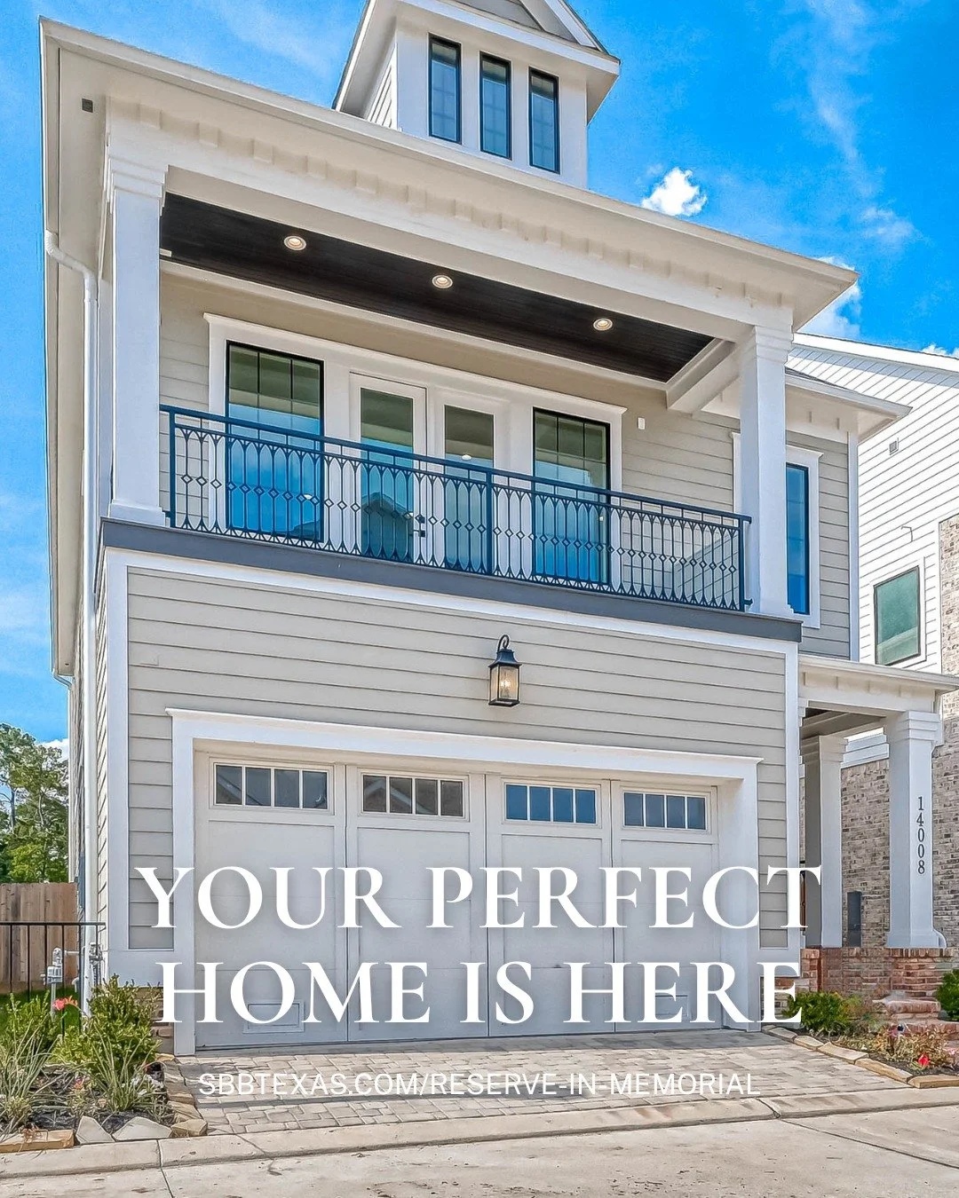 Find your perfect home in Reserve in Memorial. We have 3-4 bedroom homes perfect for your family. Don't wait, contact our sales agent to schedule a tour today!

Visit sbbtexas.com/reserve-in-memorial to learn more about the community and to view our 