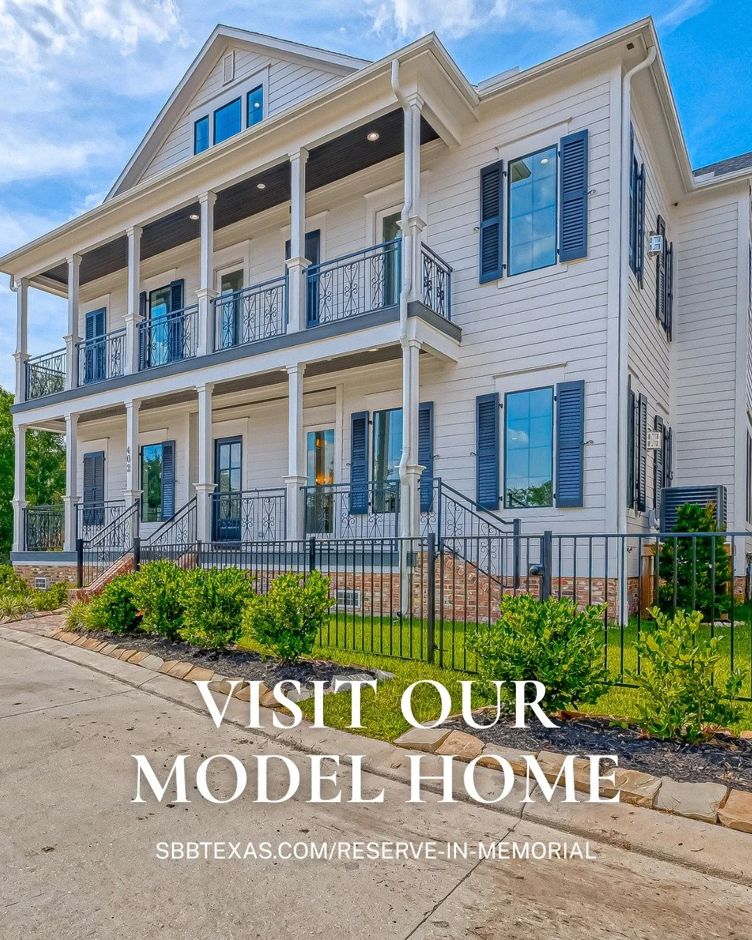Visit our model home at 402 Forest Reserve Place, Houston, TX 77079. Explore the layout and get a feel of the Reserve in Memorial community. Plan your visit today by contacting our sales agent, Rikki.

Visit sbbtexas.com/reserve-in-memorial to learn 