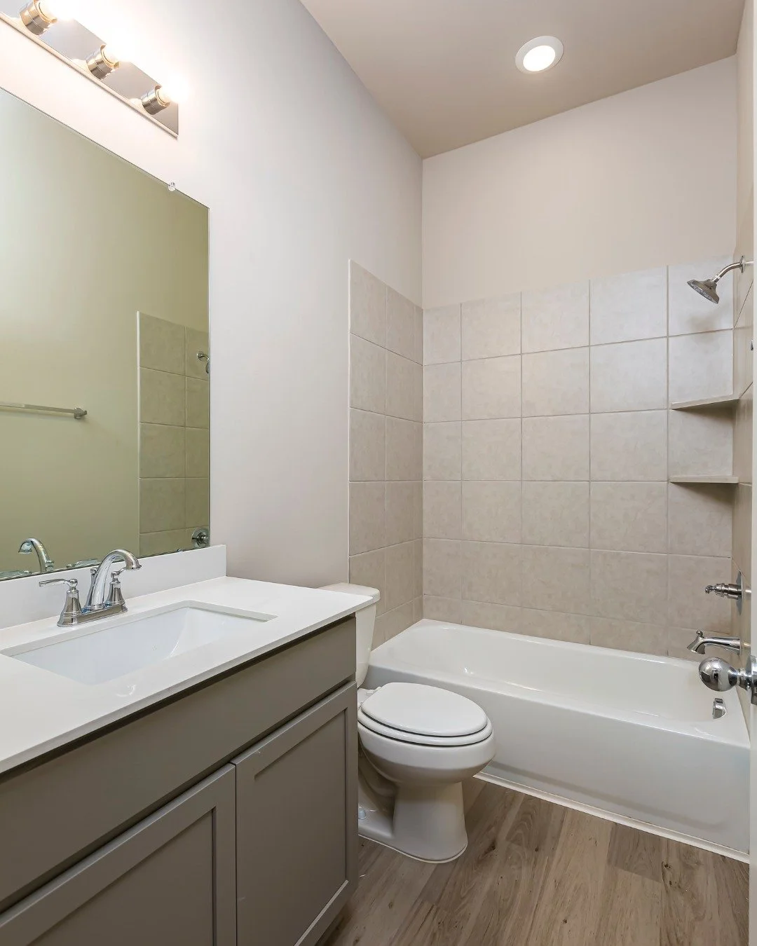 Start and end your day in a space designed for relaxation. The bathrooms at King Oaks Village combine modern style with everyday comfort, creating a calming retreat right inside your home.

Visit our website to view our available homes and to learn m