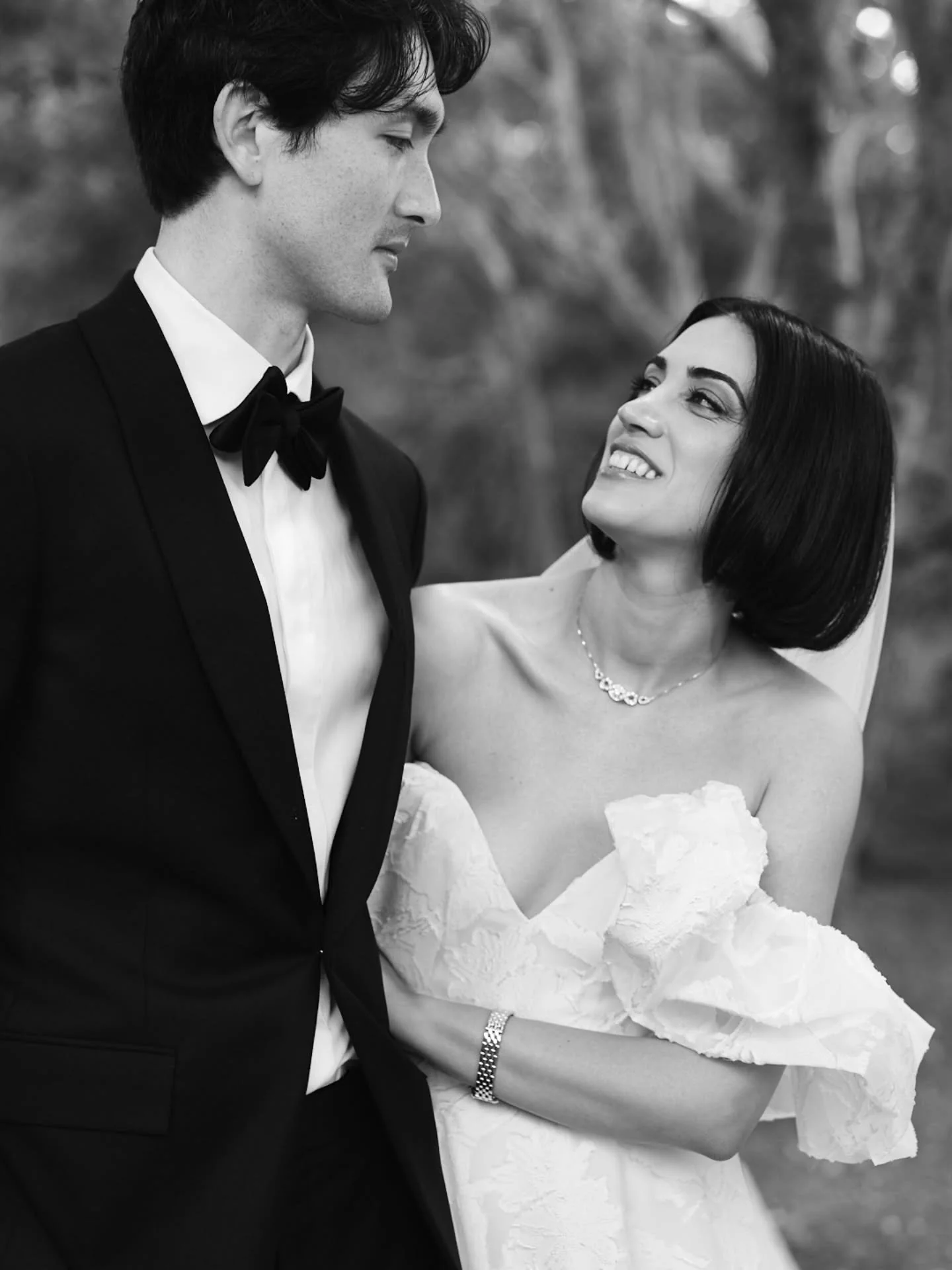 Their first look - the moment the whole world went quite.
Before the ceremony l, before the guests, before the music - there was this.
Their first look among the stones and the trees felt like a scene from a movie.

#brideandgroomphotos #firstlook #w