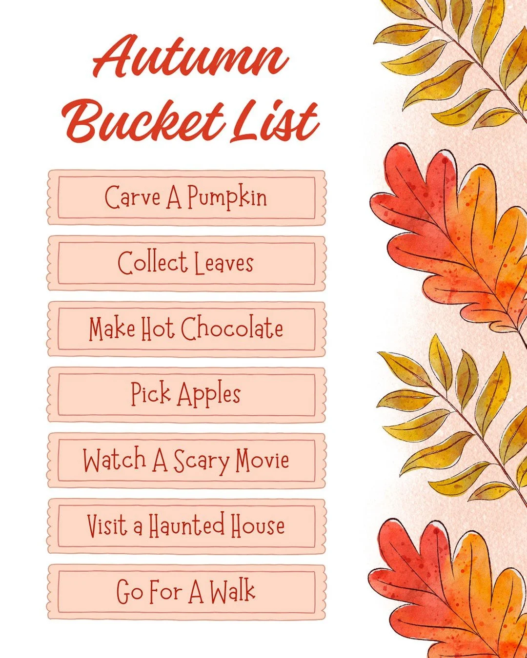 It&rsquo;s time to crunch some leaves and sip something warm! 🍁
How many of these fall favorites have you done so far?
✅ Carve a pumpkin
✅ Pick apples
✅ Watch a spooky movie
Tag us when you check one off your list! 📸✨
#ThankfulSeason #FallFun #Resi