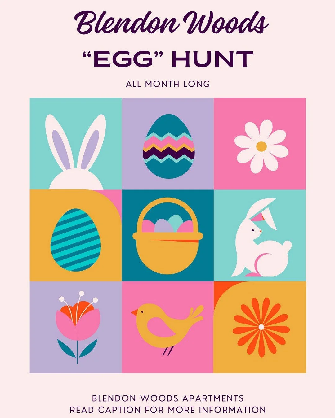 🥚✨ Let the Egg Hunt Begin! ✨🥚

We&rsquo;re cracking open a month-long challenge around the community starting April 2nd! Every few days, our team will hide a surprise egg somewhere on the property&hellip; 👀

Find it? Bring it to the office or drop