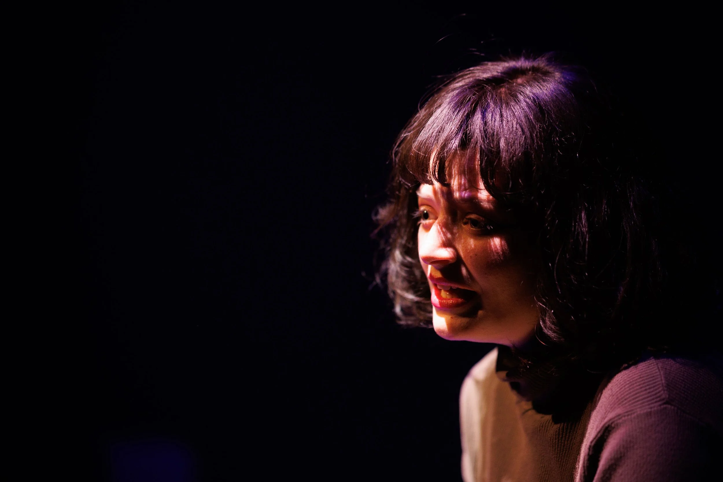 Amélie in "Amélie" By Craig Lucas, Daniel Messé, and Nathan Tysen
Sacred Heart University (2026)

Production photos by Kim Tyler