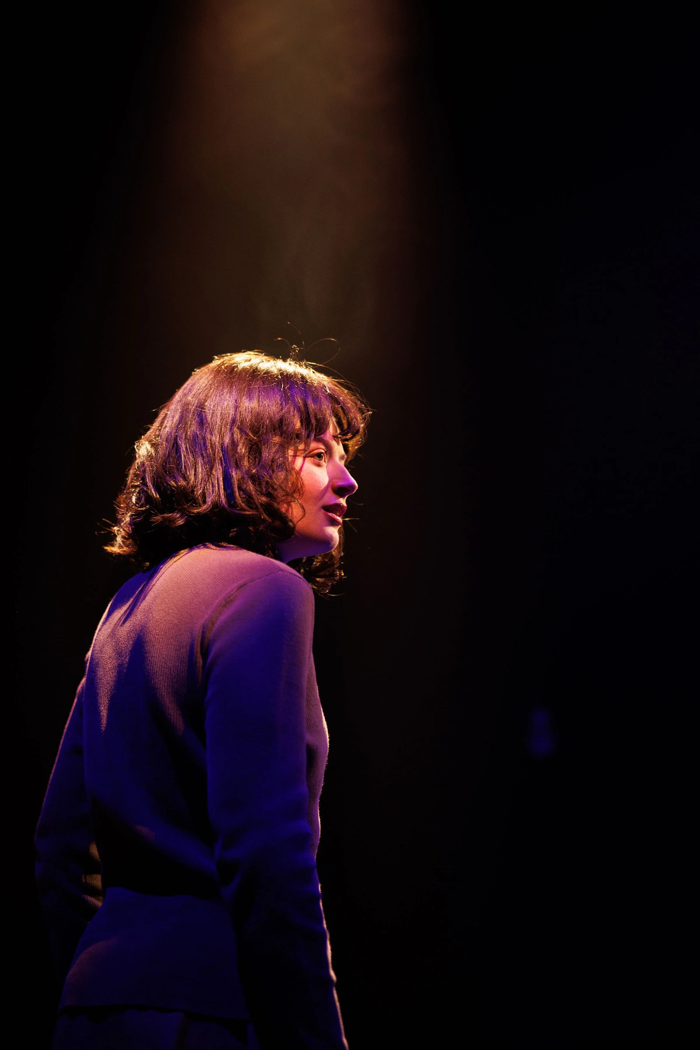 Amélie in "Amélie" By Craig Lucas, Daniel Messé, and Nathan Tysen
Sacred Heart University (2026)

Production photos by Kim Tyler