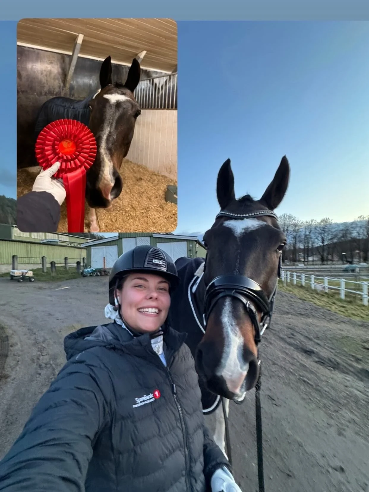 Caroline Fjeldaas/Zalento og Kristine Berntsen/Lundeprinsen tok turen til Grenland i helgen, hvor det ble arrangert Lands-/Elitestevne i dressur. Begge ekvipasjene startet MC, b&aring;de l&oslash;rdag og s&oslash;ndag. Fine sl&oslash;yfer ble med hje