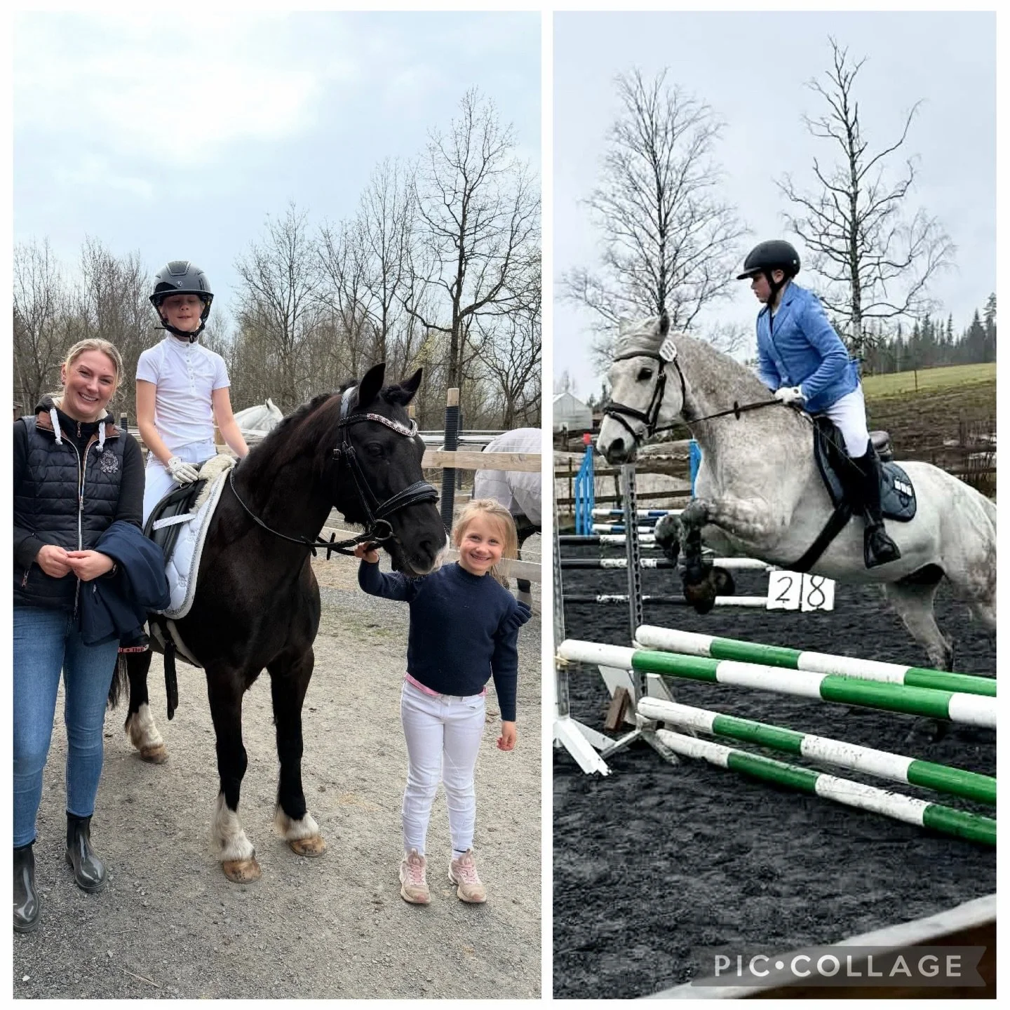 Denne helgen hadde vi 3 startende fra Nittedal rideklubb. 

@ponnyrytter_emilie og Lilo (Lillemons Dyna Glide) hadde tatt turen til Vestre B&aelig;rum. Ekvipasjen fikk gode tilbakemeldinger og hadde en veldig fin runde i LC:3. 

William og Barnahalla