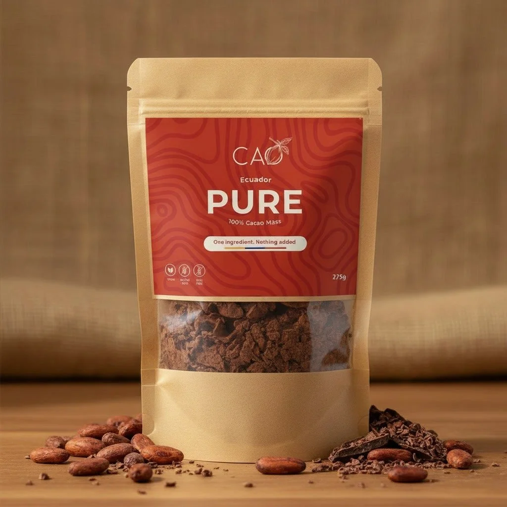 PURE - 100% Natural Cacao Paste