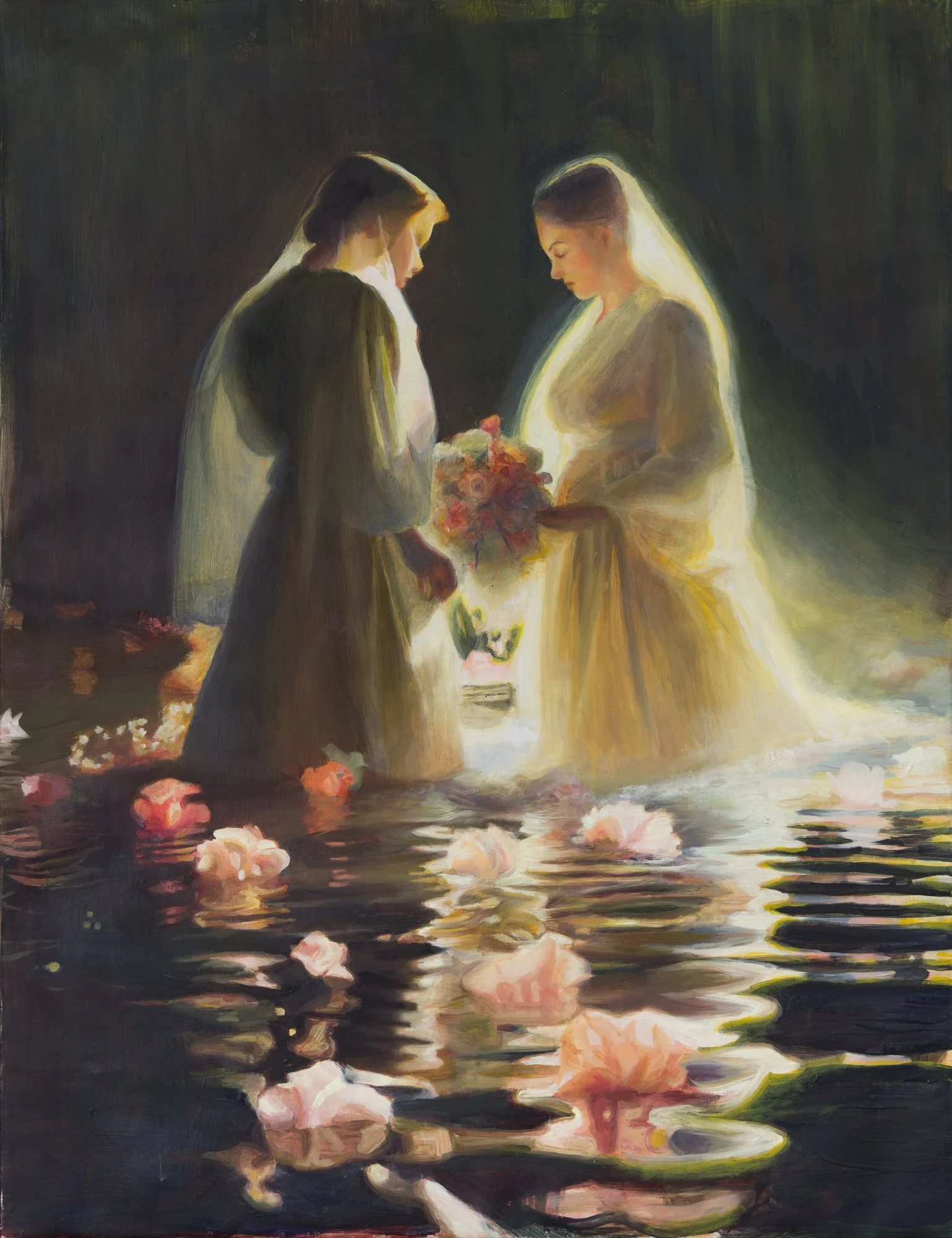Vows,
30" X 23",
Oil on Linen