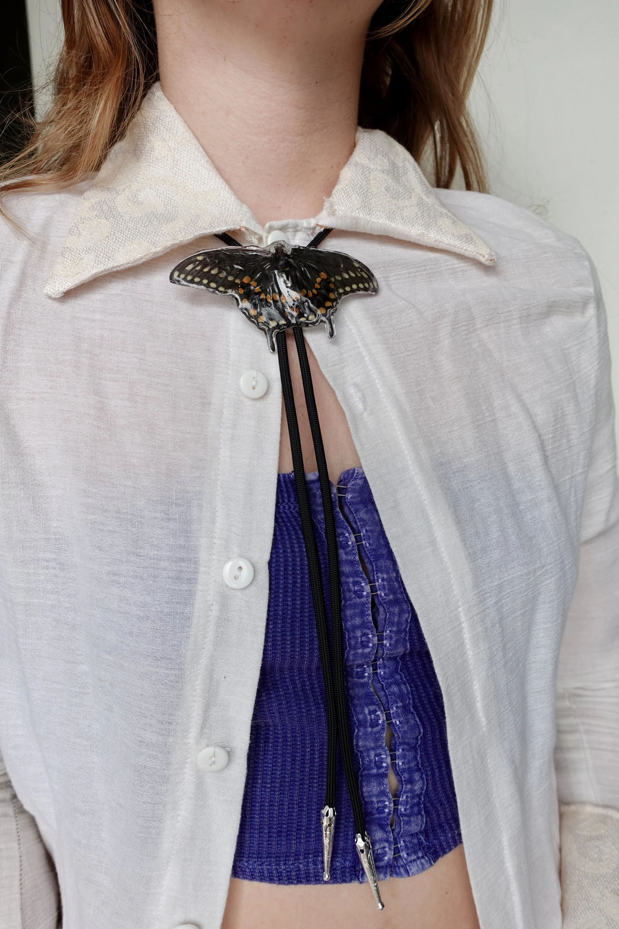 butterfly bolo tie