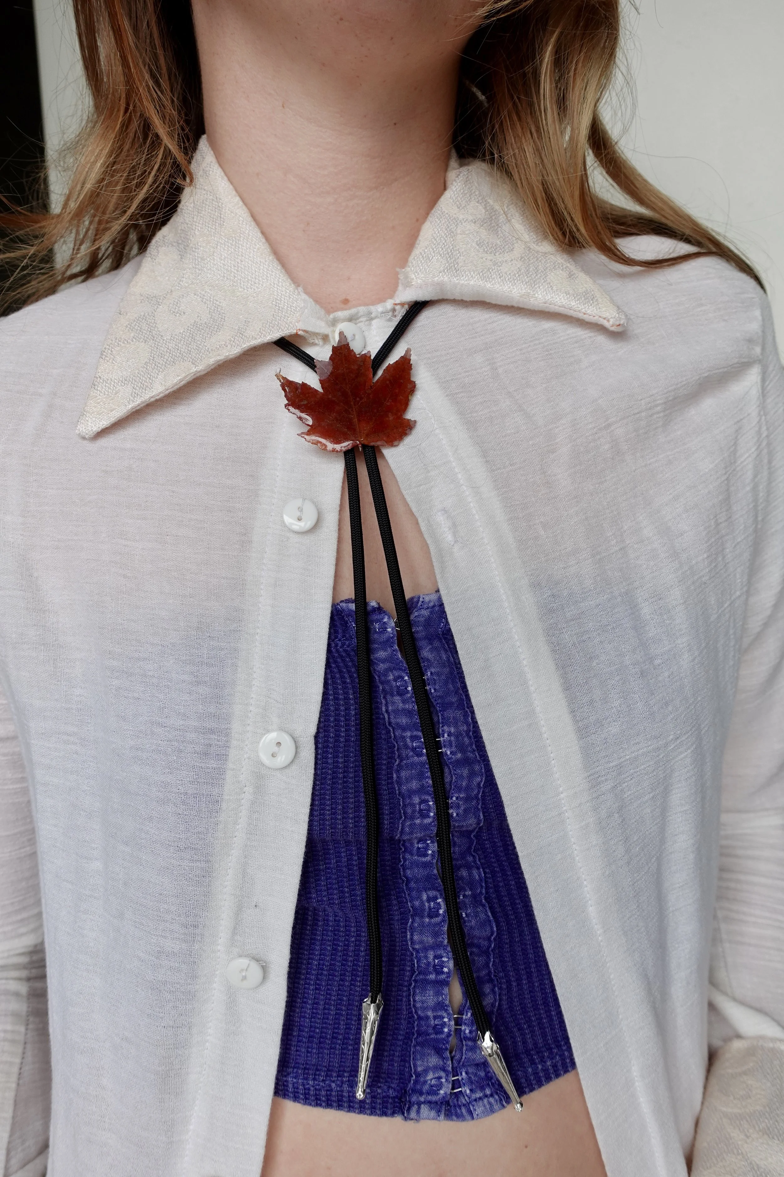 maple bolo tie