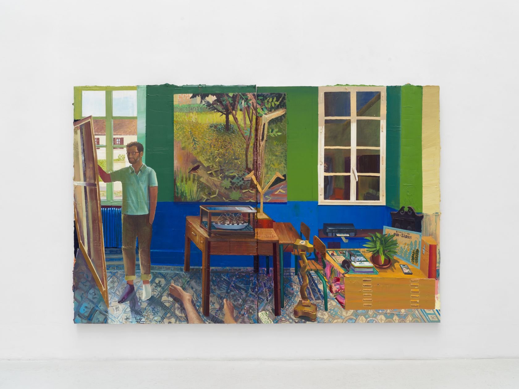 MATHIEU CHERKIT PAINTING SEMIOSE GALLERY