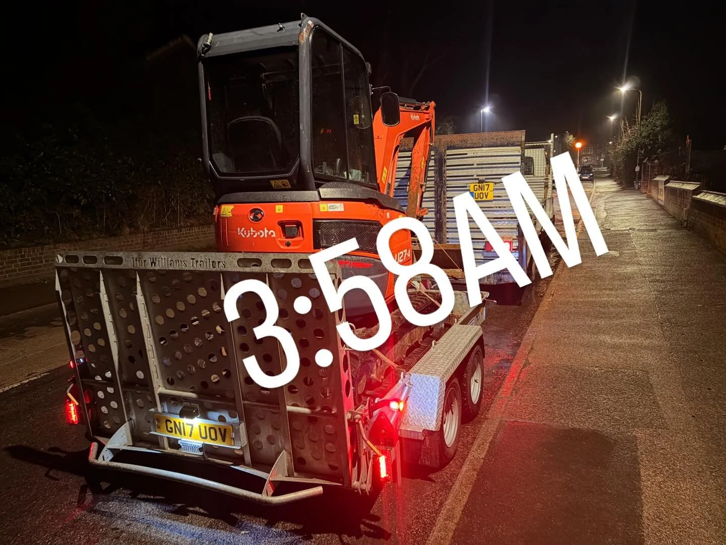 Early morning delivery to Lincoln 😴 🛻