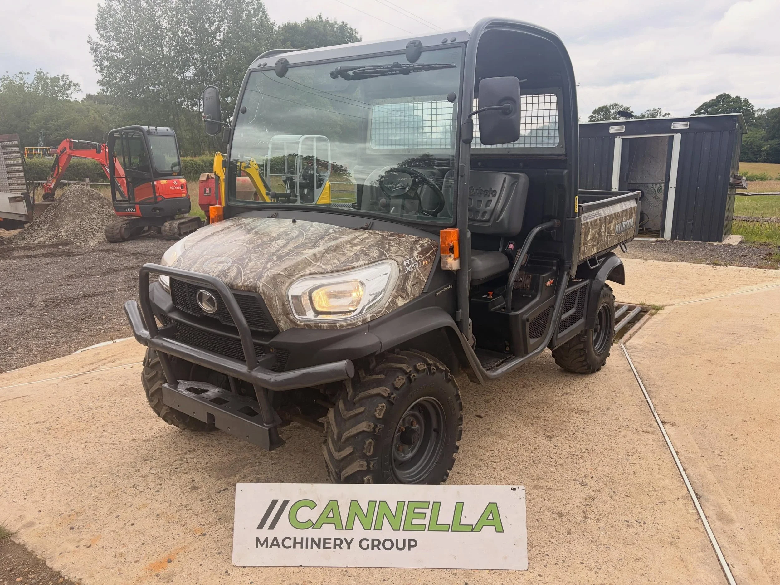 kubota rtv x 900 diesel 2016 tipping bed utility vehicle only 3300 hours &pound;7495+vat

Excellent condition!

Please read carefully! Haulage can be arranged.

Please see my 100% positive feedback.

Good bits

Excellent condition for year
Full servi
