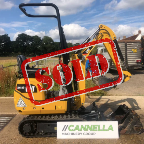 Cat 300.9D 1 tonne digger