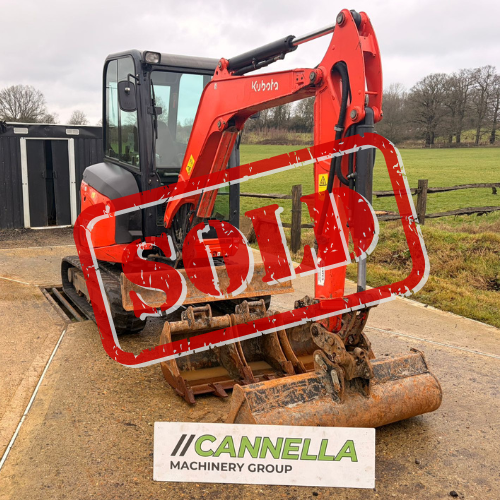 Kubota U27-4 2.7 Tonne Dig