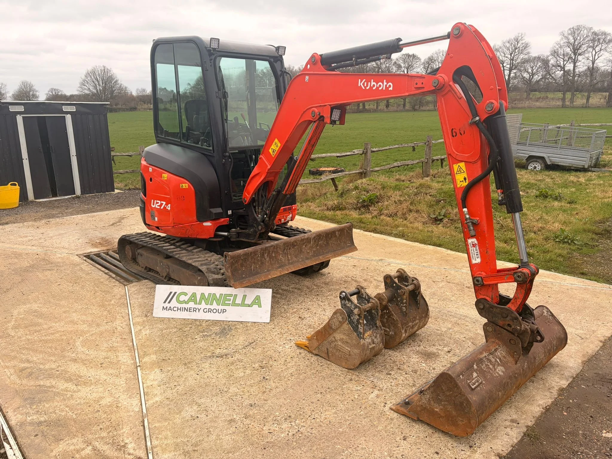 Kubota U27-4 Mini Digger 2.7 ton
