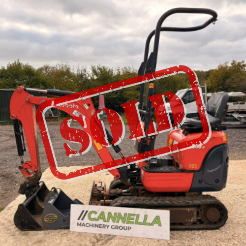Kubota K008-3 1 Tonne Micro Digger