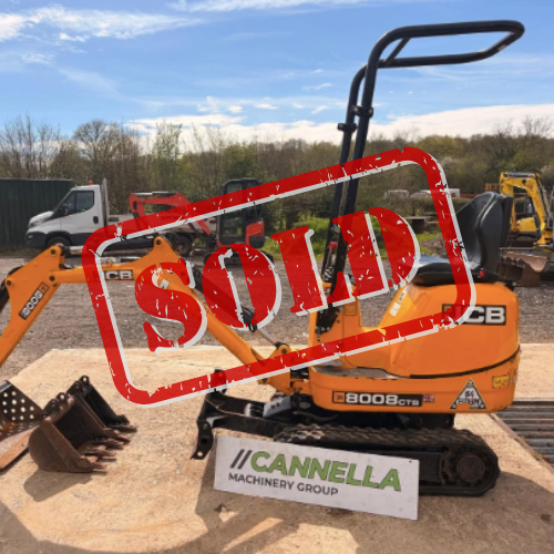JCB 8008 CTS Tonne Digger