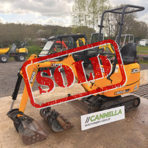 JCB 8008 CTS Tonne Dig
