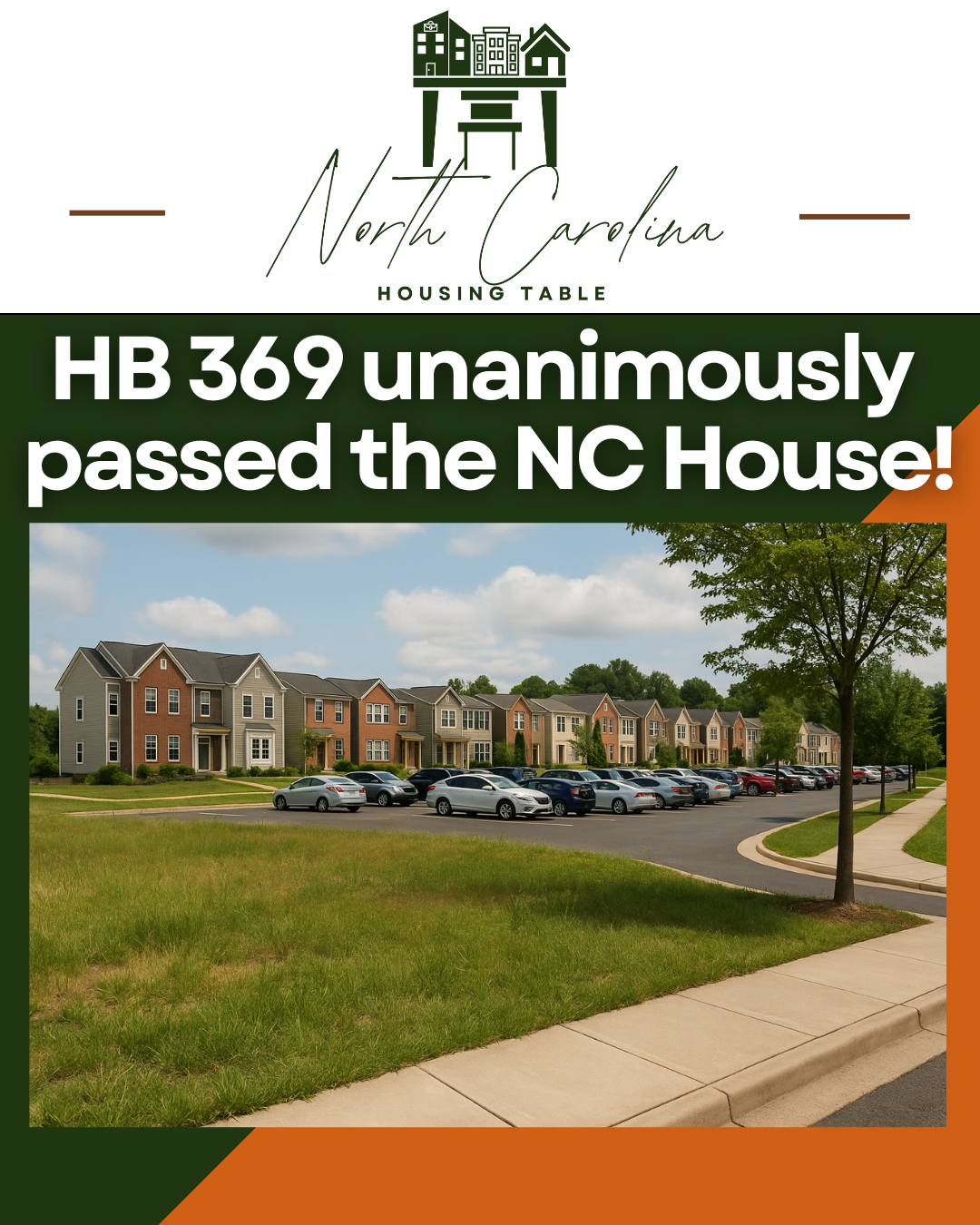 HB 369 unanimously passed the NC House!