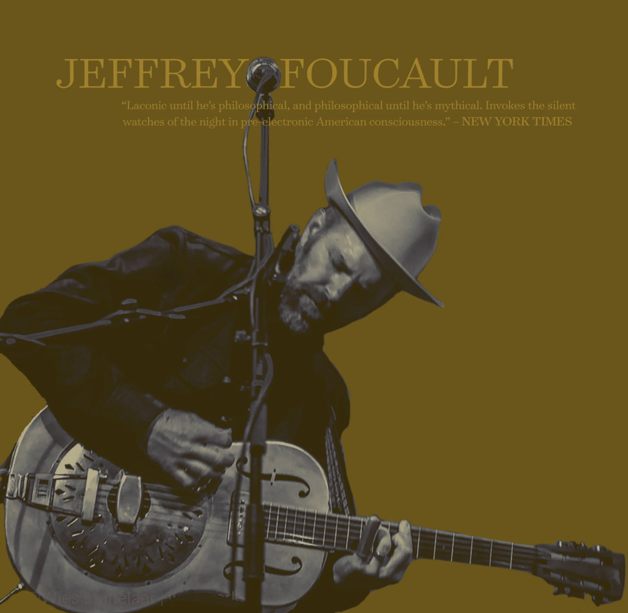 Jeffrey Foucault w/ special guest Molly Dean