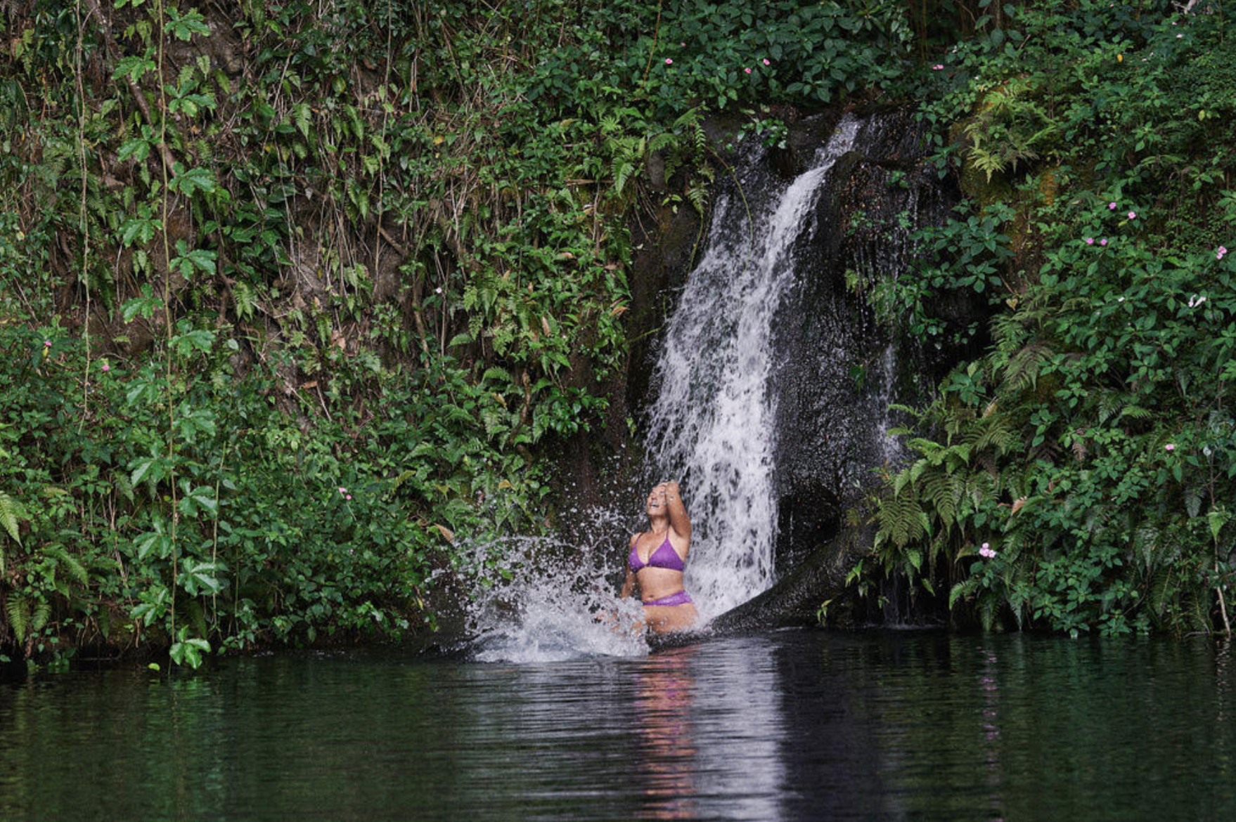 Natural cold plunge.