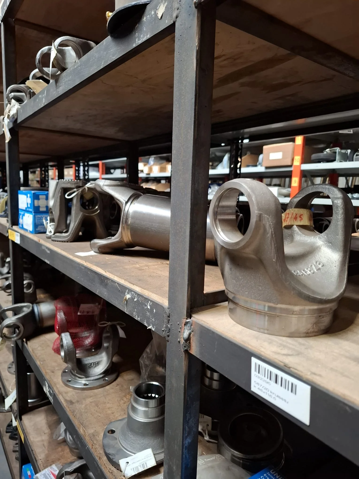 ruime voorraad spare parts