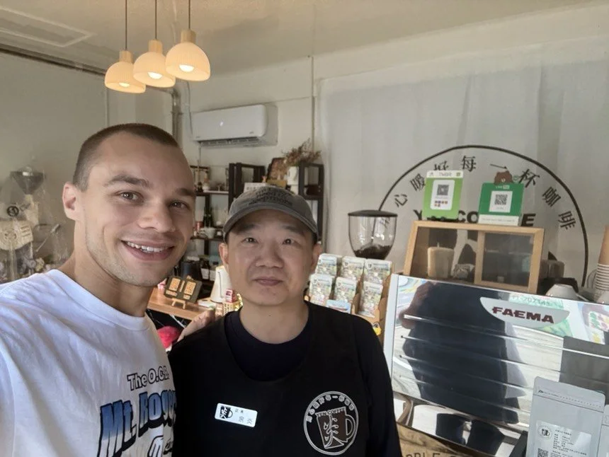 Connected, through coffee