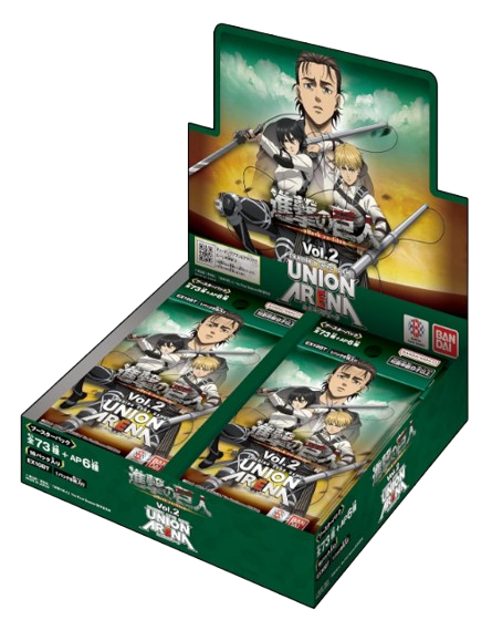 Attack On Titan Vol. 2 Booster Box - Union Arena