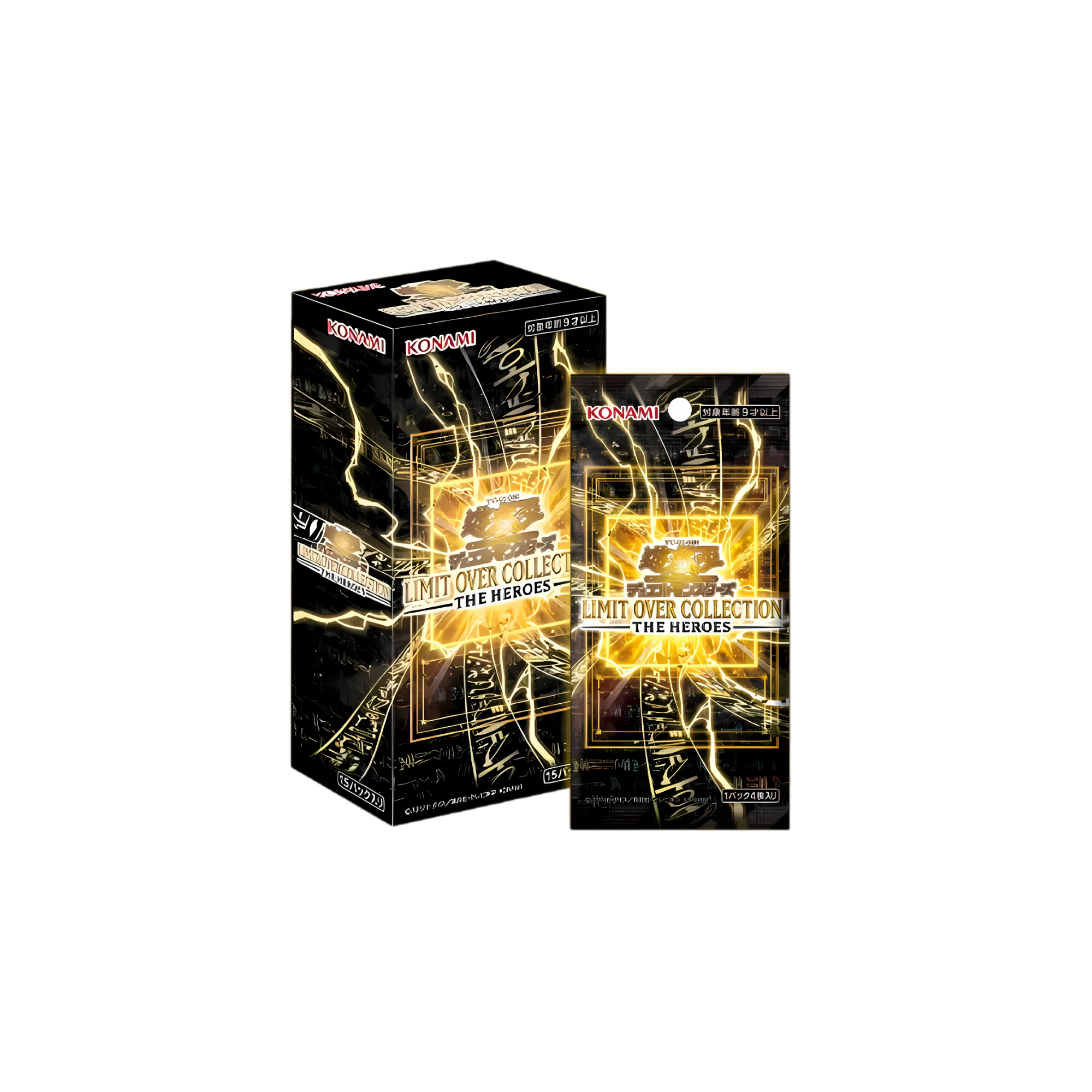 Limit Over Collection Yu Gi Oh The Heroes Japanese booster box.png