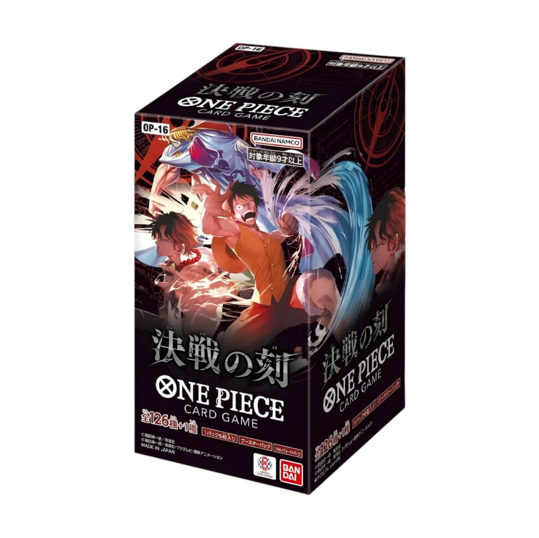 One Piece OP-16 The Time of Battle Booster Box 24 Bustine (JAP)