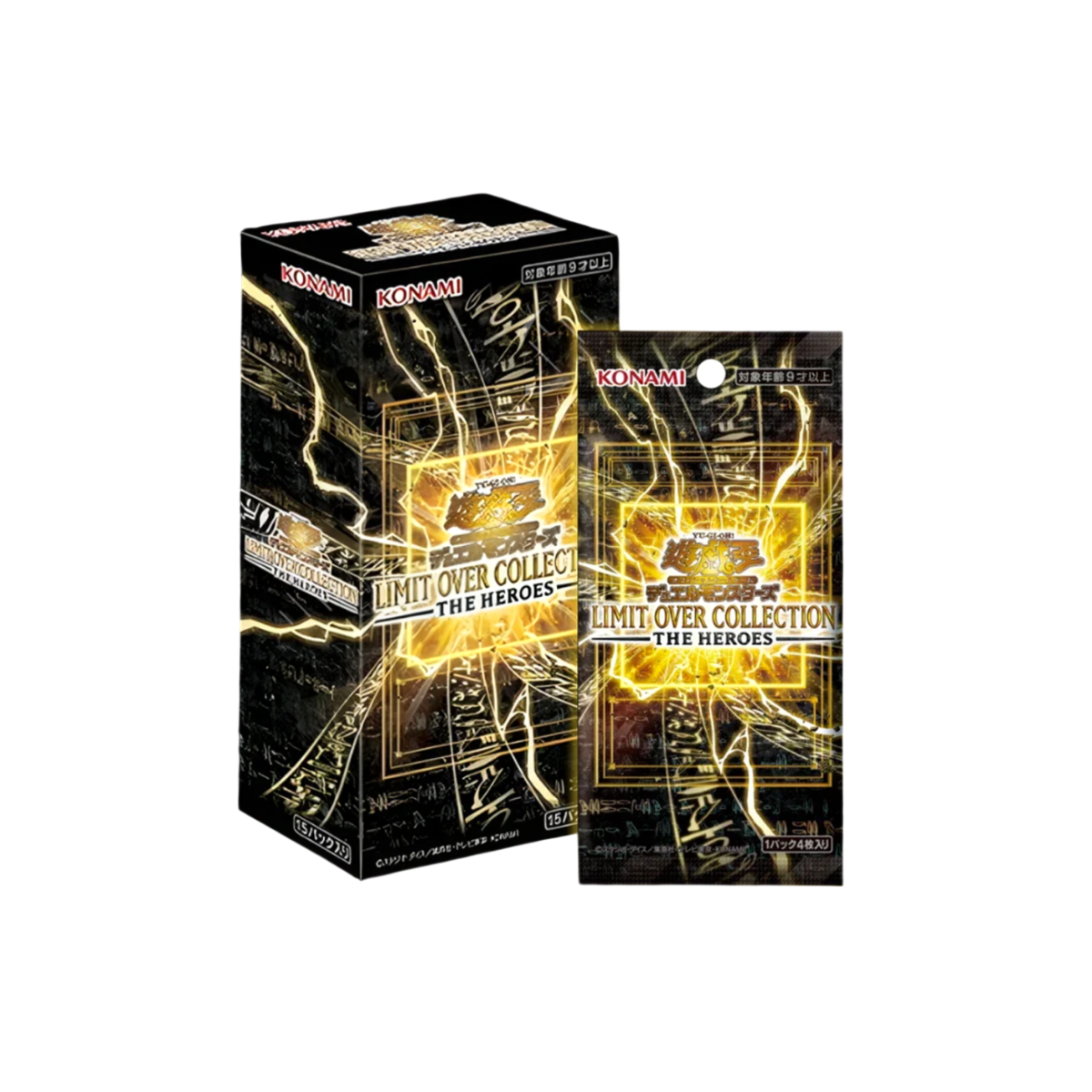 Limit Over Collection Yu Gi Oh!  - The Heroes - Japanese Booster Box