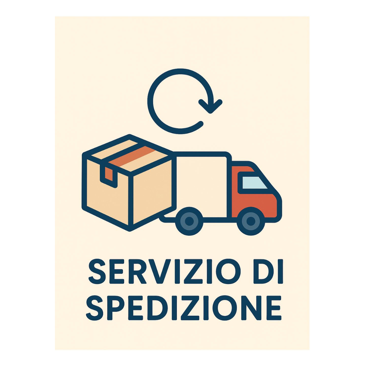 SPEDIZIONE - per prodotti in accumulo in Italia