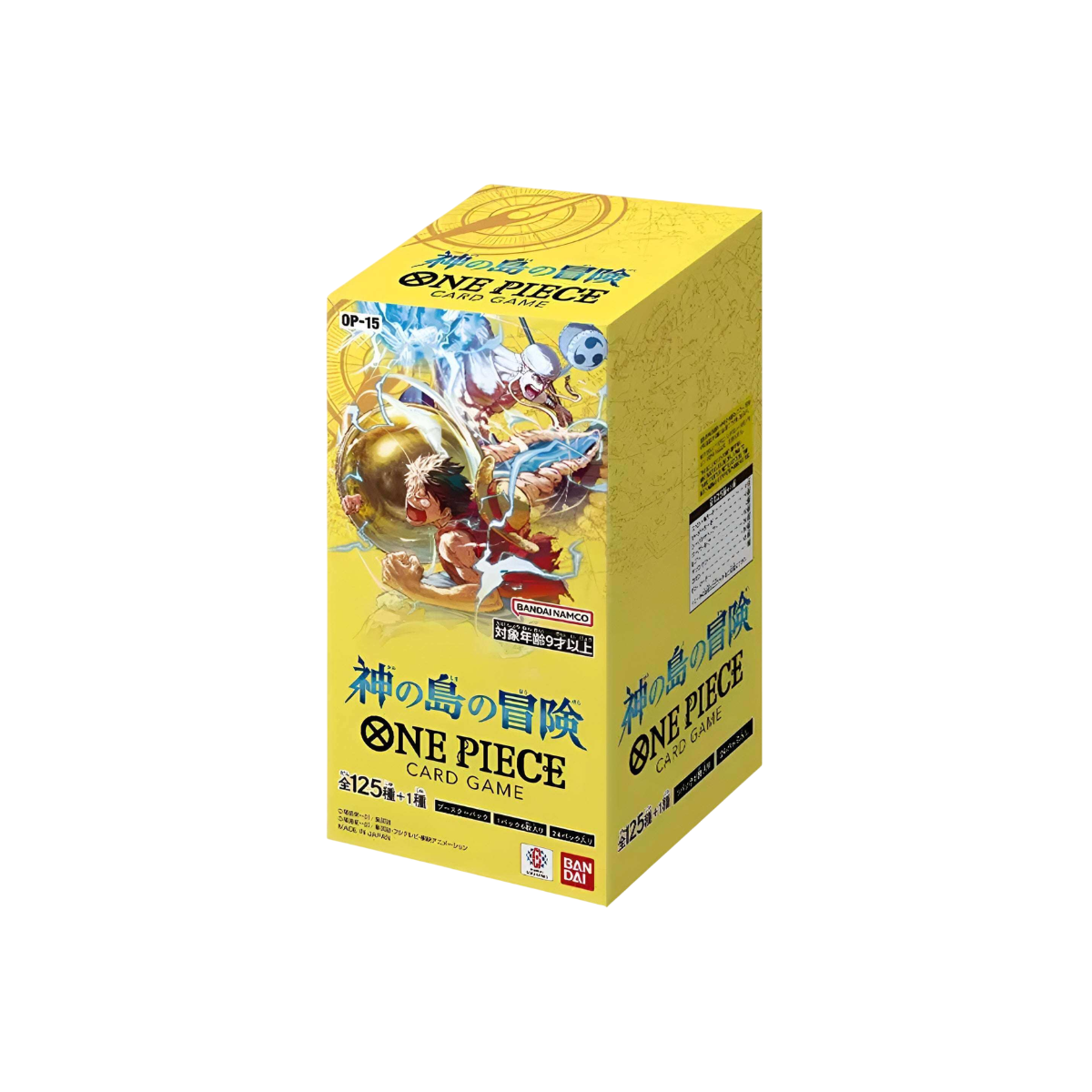 One Piece OP-15 The Adventure of the Island of god Booster Box 24 Bustine (JAP)