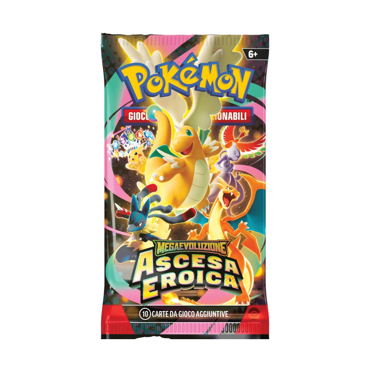 Ascesa Eroica Pokemon ITA Bustina singola 10 carte