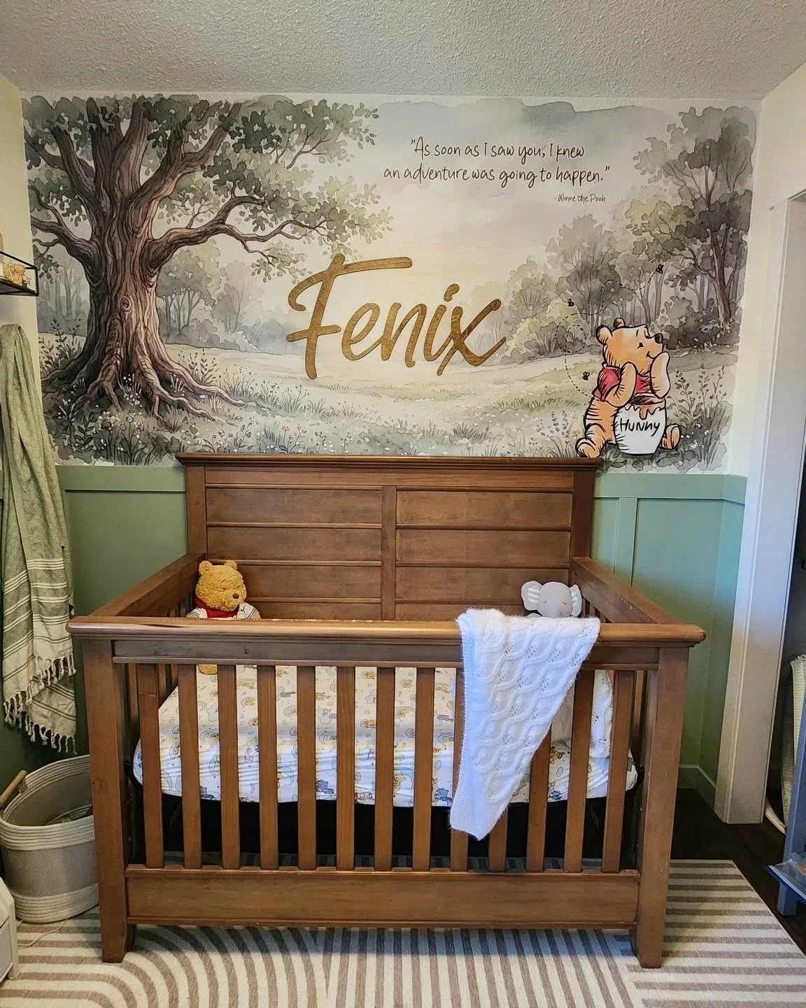 From blank wall to storybook space ✨🍃
We recently created a mural inspired by the magic and charm of the Hundred Acre Wood — turning this room into a warm, whimsical space full of imagination and adventure.
As the finishing touch, we added a persona