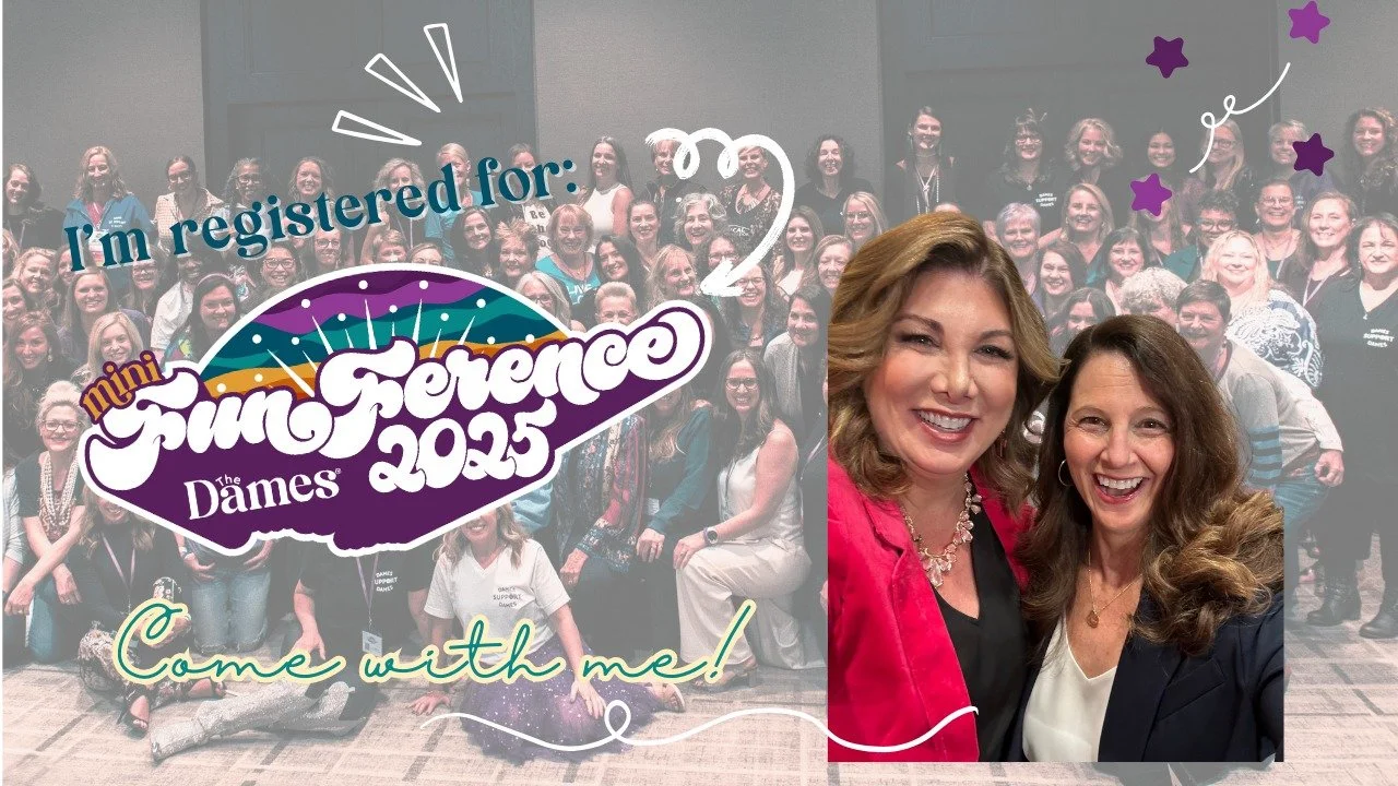 Ladies!!!

What do epic collaboration, high-caliber learning, and intelligent fun look like? See you in Charleston, SC for The Dames 1st Mini FunFerence to find out!

Thursday BBQ ➕ Friday full-day immersive programming ➕ Saturday curated cultural ex